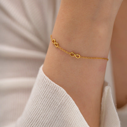 Infinite Gold Bracelet