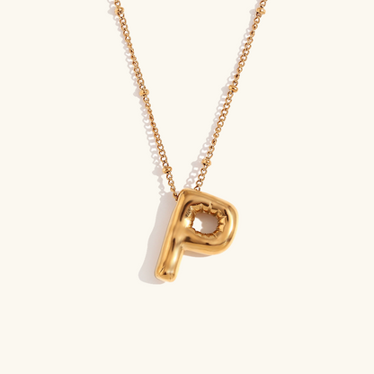 Gold Initial Necklace