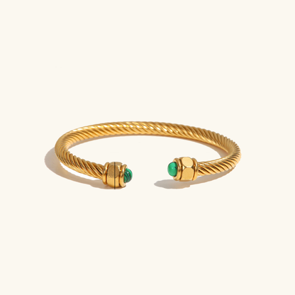 Thea Gold Cuff Bracelet