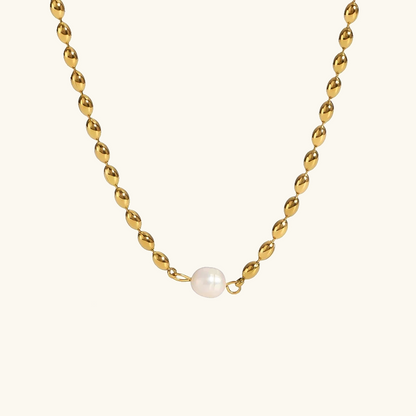 Neptune Gold Freshwater Pearl Necklace