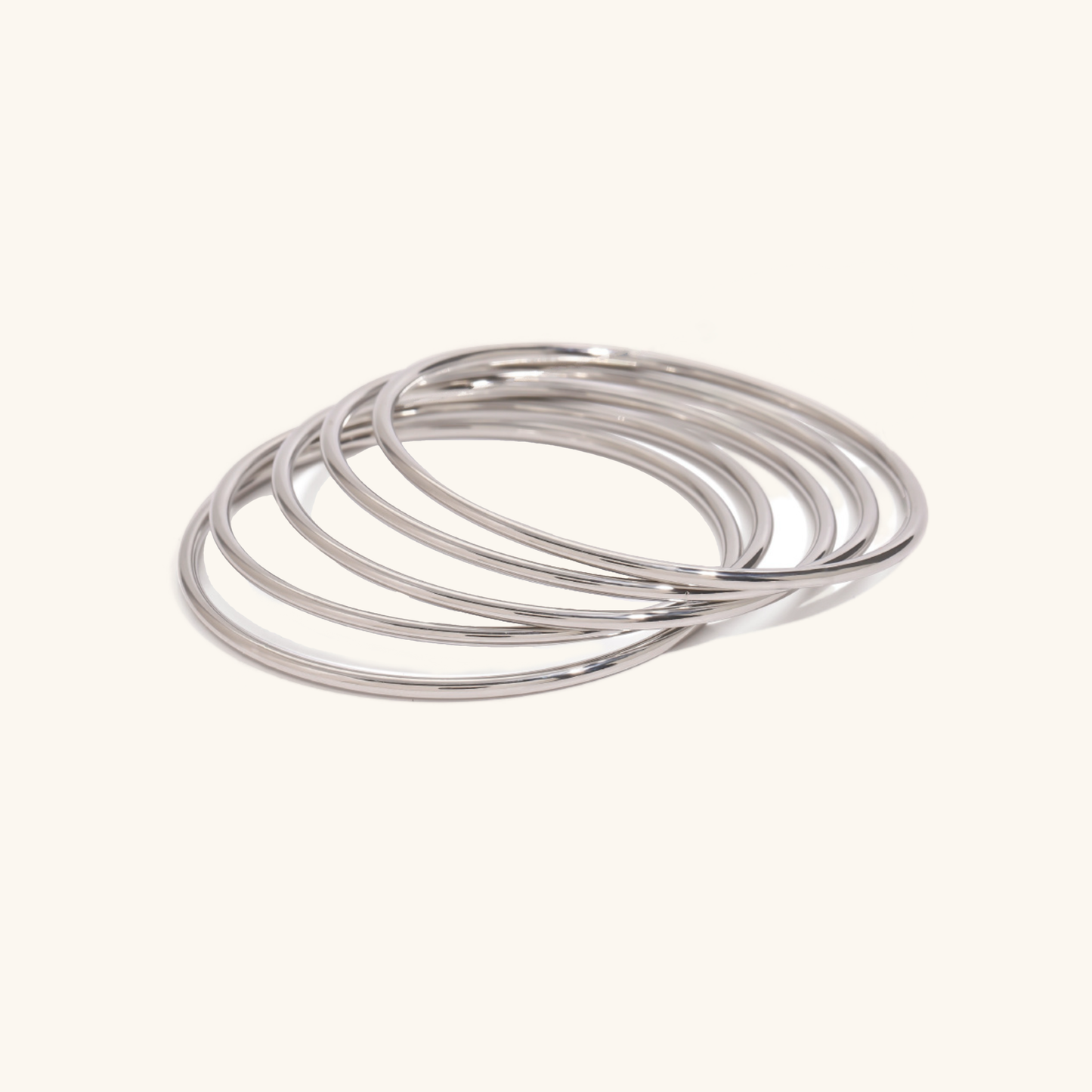 Shannon Gold Bangle Bracelet Set