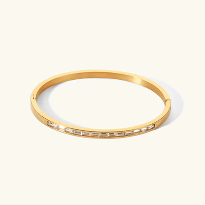 Grace Gold and Diamond Bangle