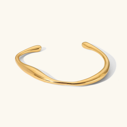 Tiffany Gold Plated Bangle Bracelet