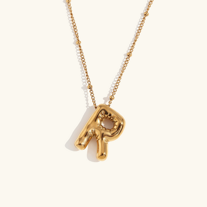 Gold Initial Necklace