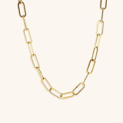 Ria Gold Link Chain Necklace