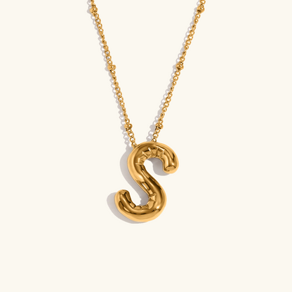 Gold Initial Necklace