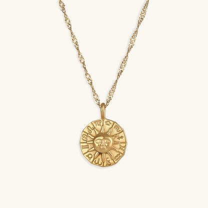 Sun Gold Necklace