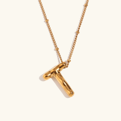 Gold Initial Necklace