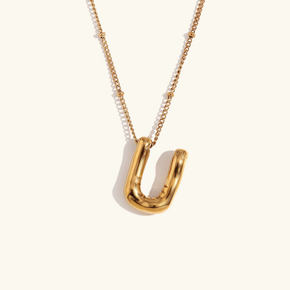 Gold Initial Necklace