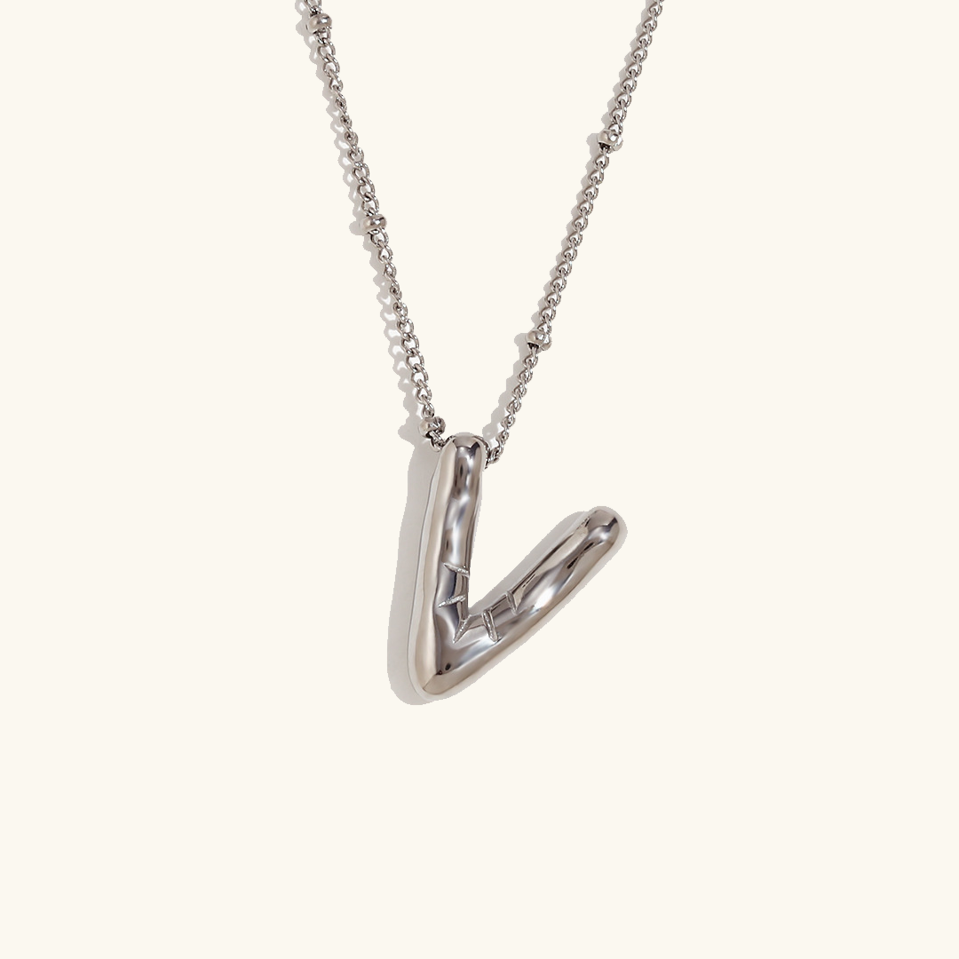 Gold Initial Necklace