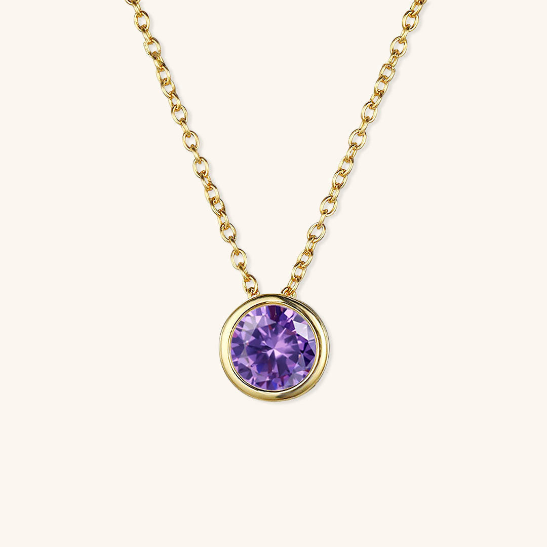 Amelia Colored Stone Necklace