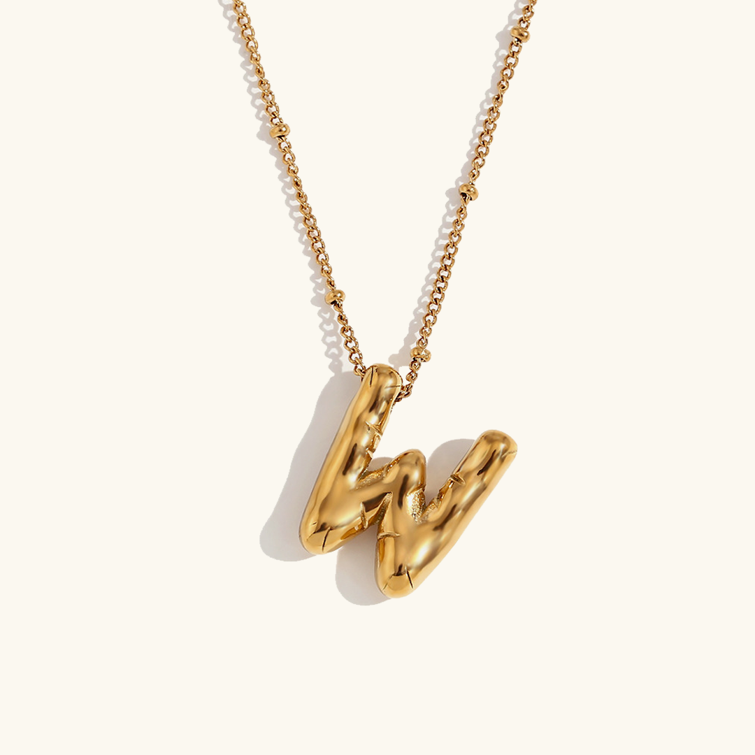Gold Initial Necklace