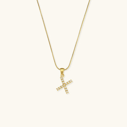 Pearl Necklace with Initial Letter - Colette