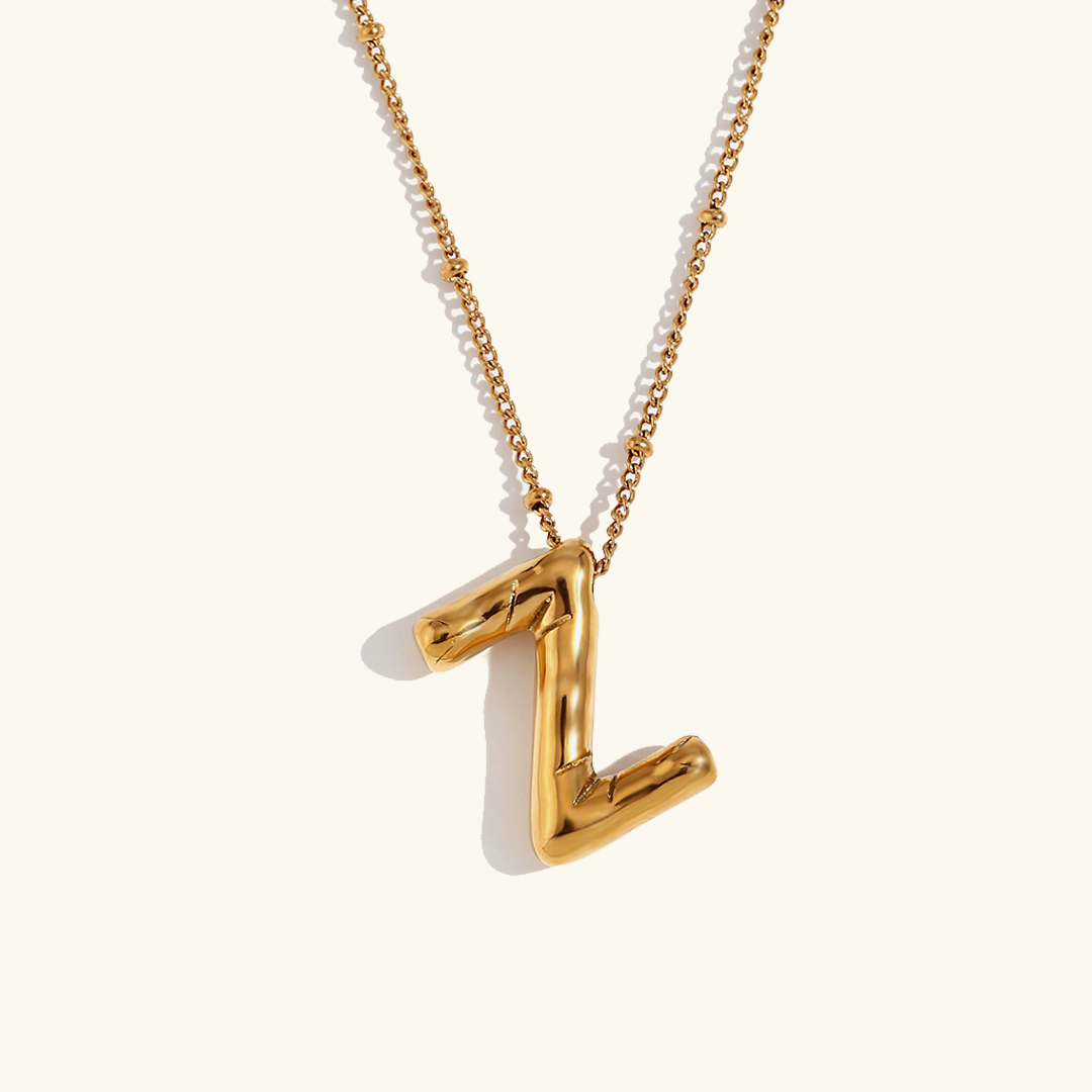 Gold Initial Necklace