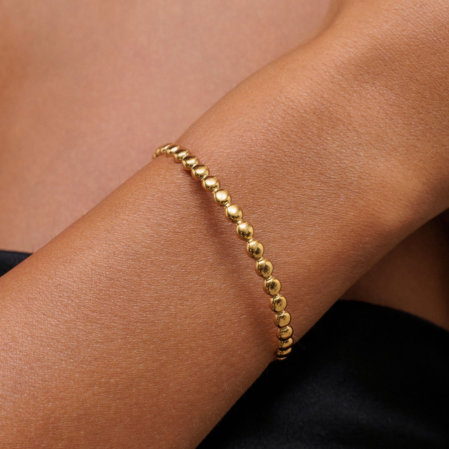 Beaded Bangle Bracelet