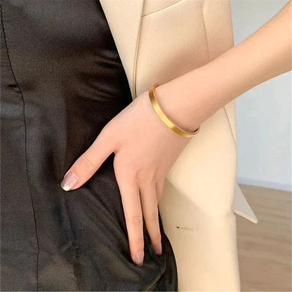 Evelyn Gold Cuff Bracelet
