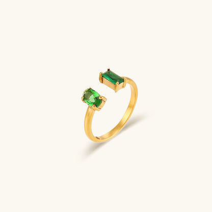 Mosaic Gold Ring Fedilia