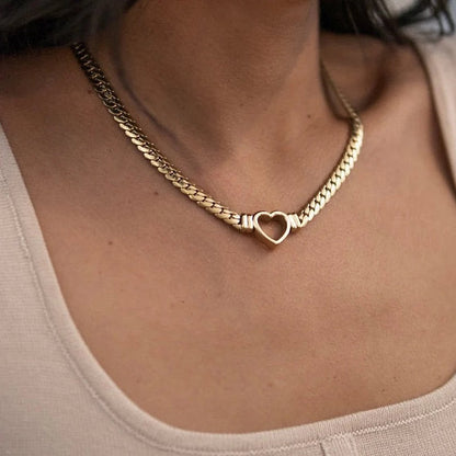 Vali Heart Choker Necklace