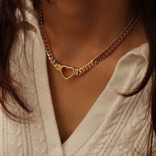 Vali Heart Choker Necklace