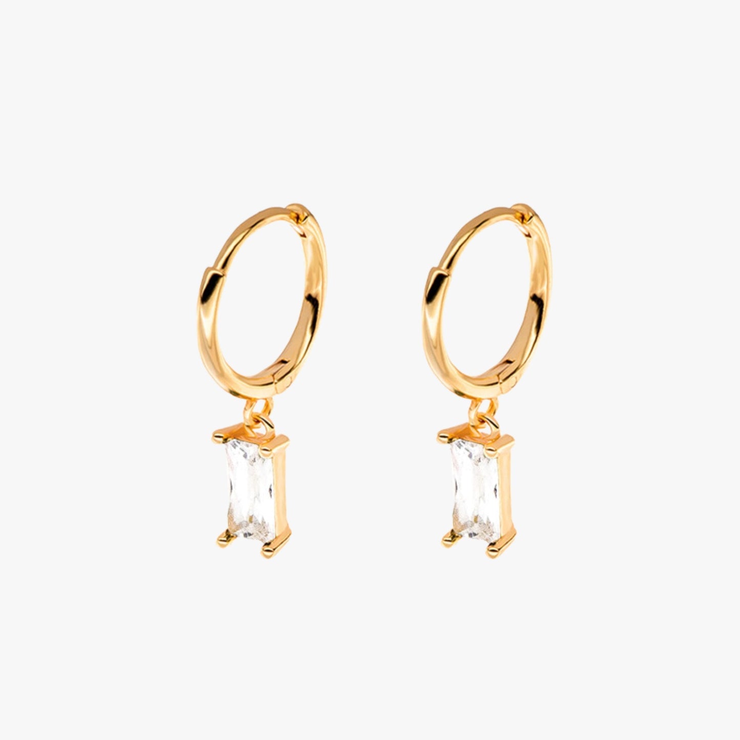 Shiny Gold Earrings