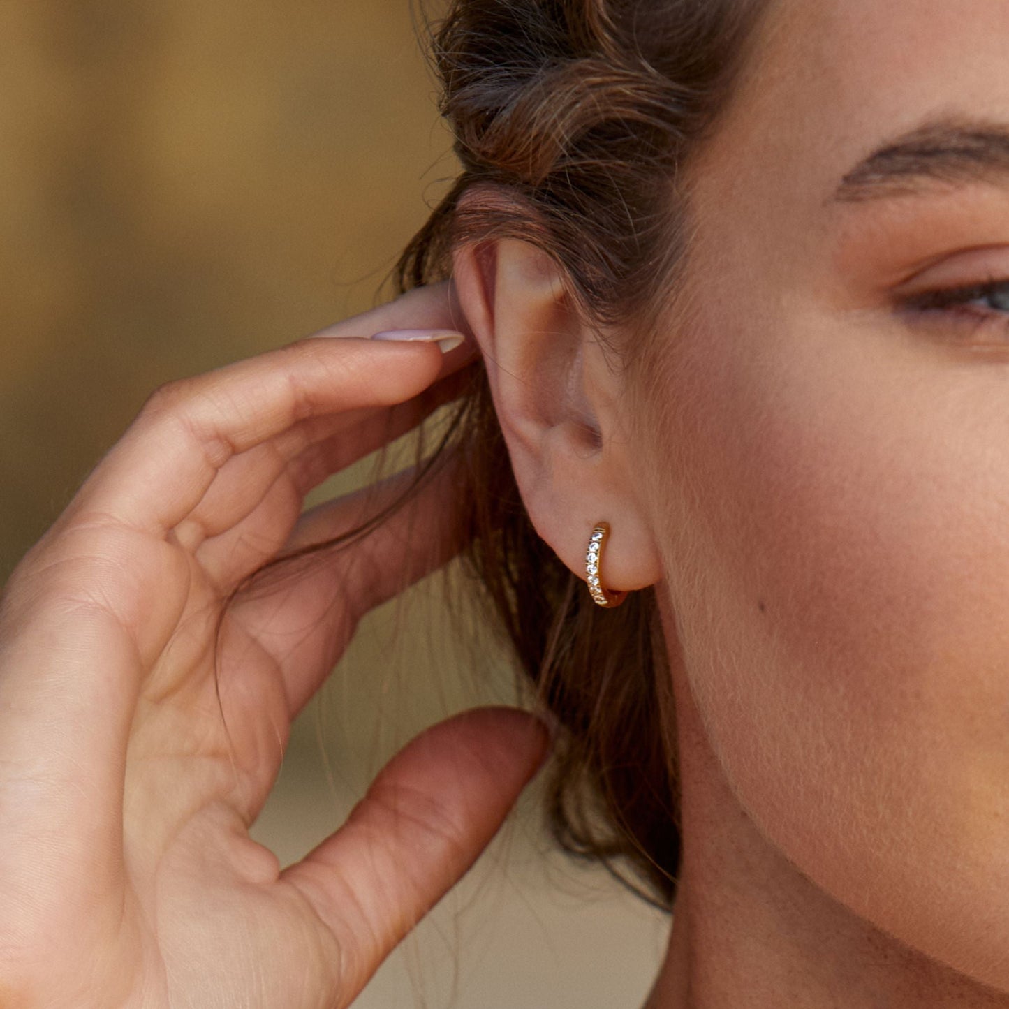 Small Gold Hoops
