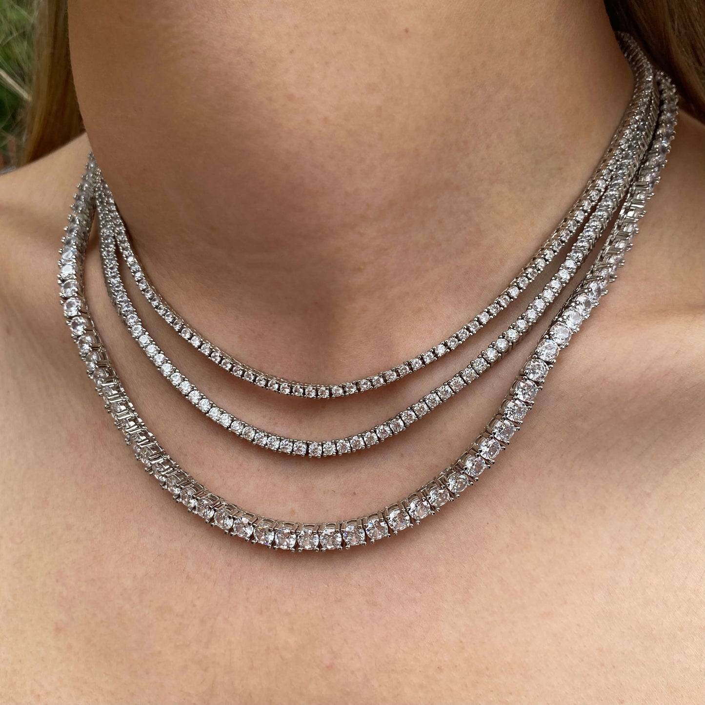 Tennis Necklace (2mm)