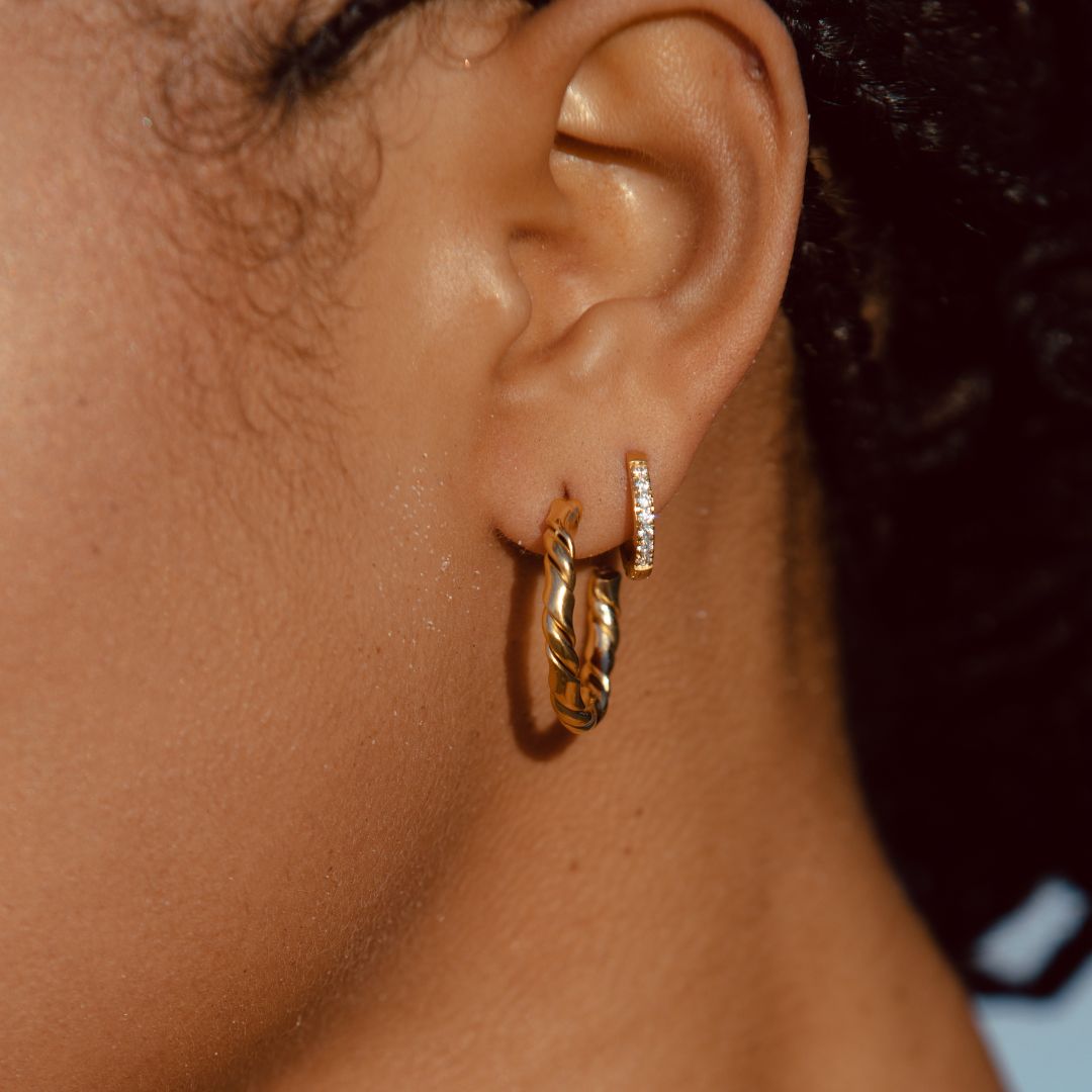 Small Gold Hoops