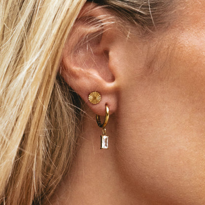 Shiny Gold Earrings
